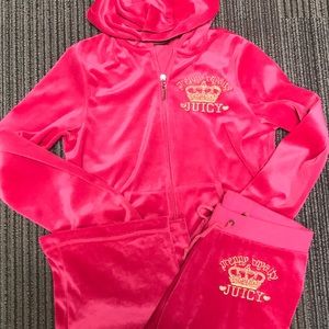 Like new juicy track suit